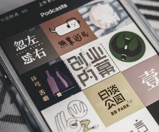 播客界的京派与海派：播客节目封面合集